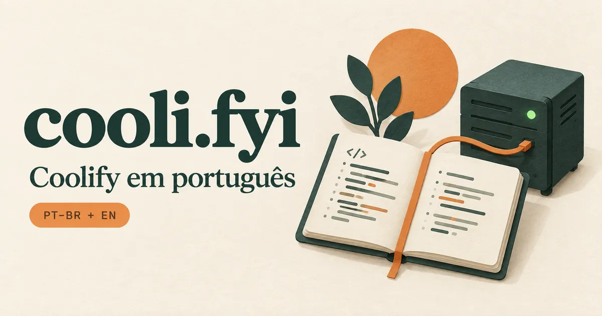 cooli.fyi — Tutoriais Coolify em português